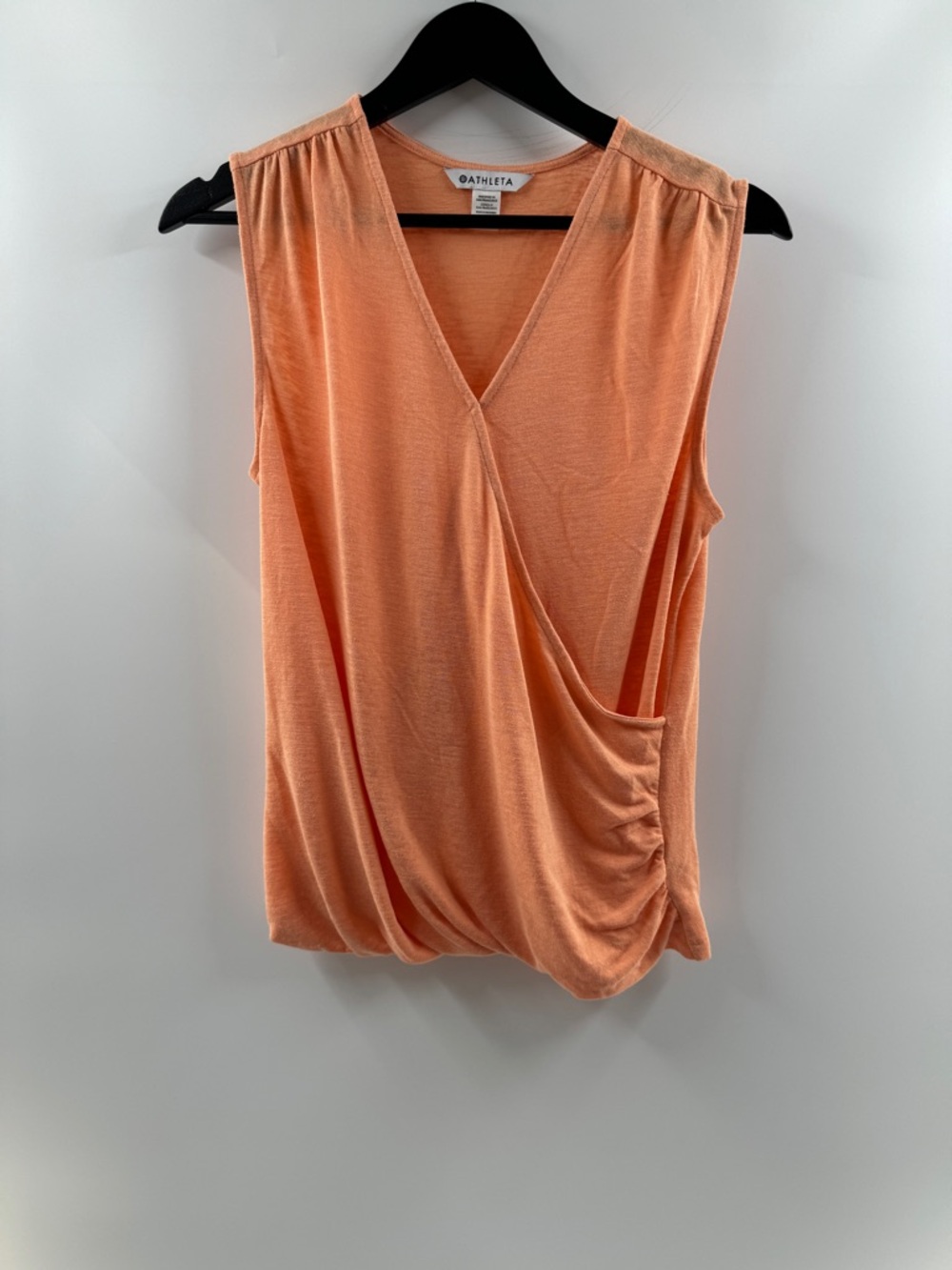 Athleta Peach Draped Tank Top – Women’s Small - Picture 1 of 9